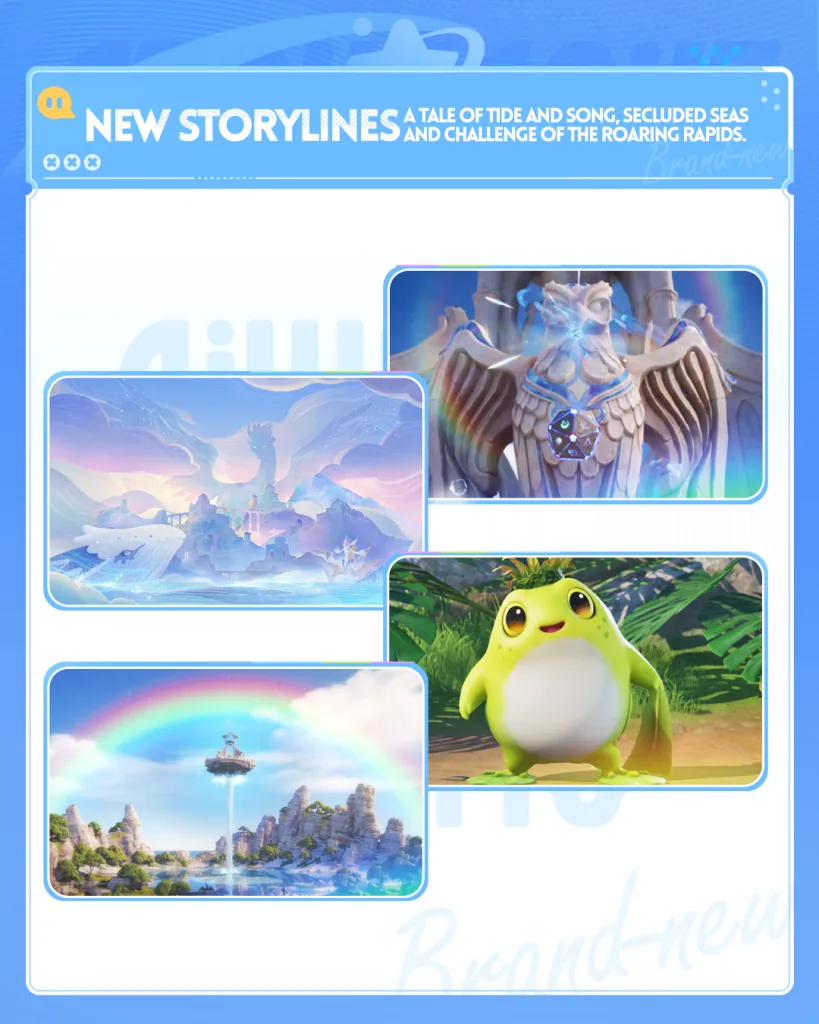 Official new story image — A Tale of Tide and Song, Secluded Seas, Challenge of the Roaring Rapids